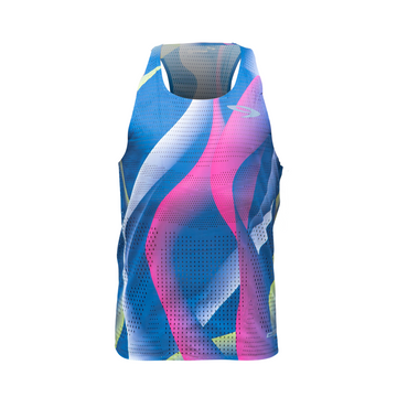 FURAI 2 SINGLET GREY BLUE