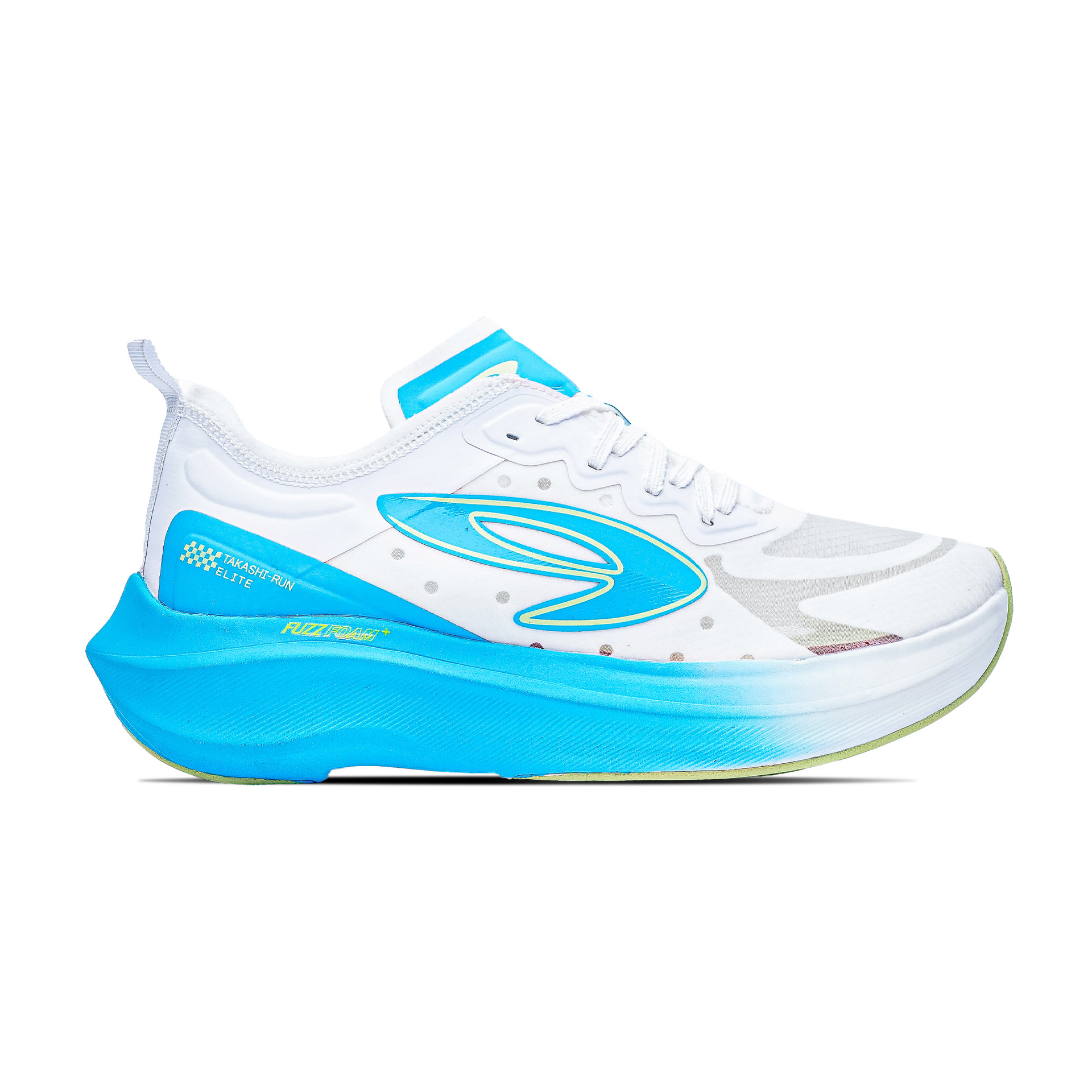 TAKASHI2 TAKASHI RUN ELITE PUTIH/BIRU MUDA/HIJAU NEON – 910 Indonesia
