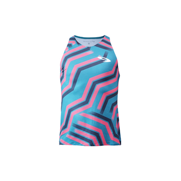 HAZE RACING SINGLET DUST TOSCA PEACH dark GREY