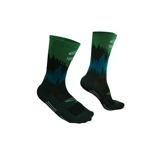 Skypie quarter socks hijaul teal