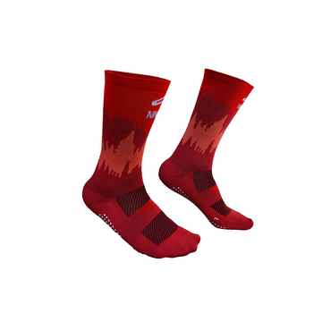 Skypie quarter socks merah