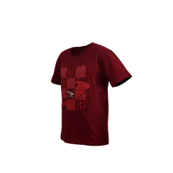 T-shirt Tamotsu maroon